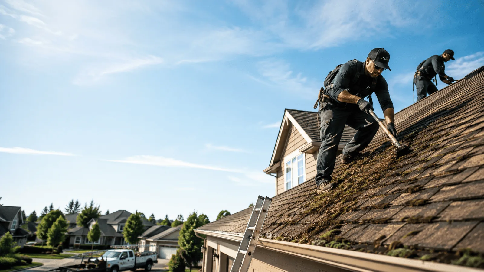 Roof Moss Removal in Leominster, MA near me